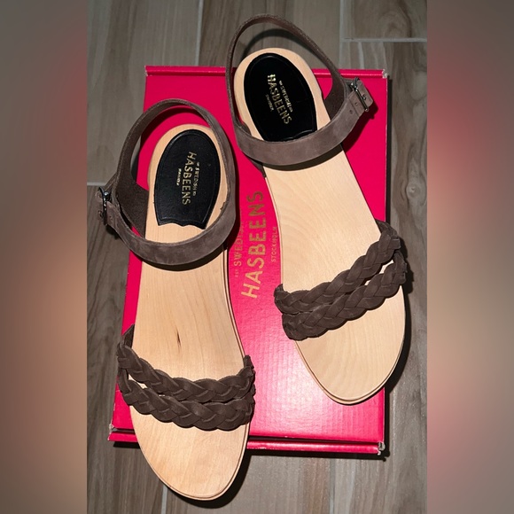 BNWB Swedish Hasbeens Tanja Debutant Sandals✨ - Picture 5 of 8